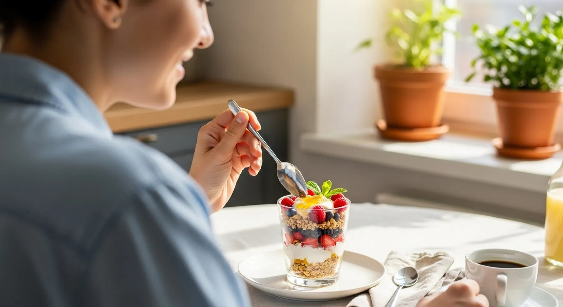 parfait de yogur griego Terra Premium Market 3