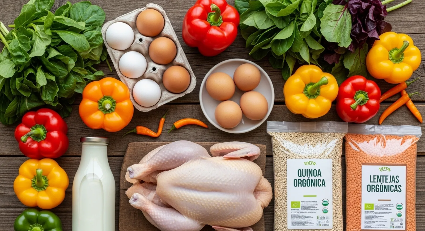 productos orgánicos para restaurantes Terra Premium Market 1