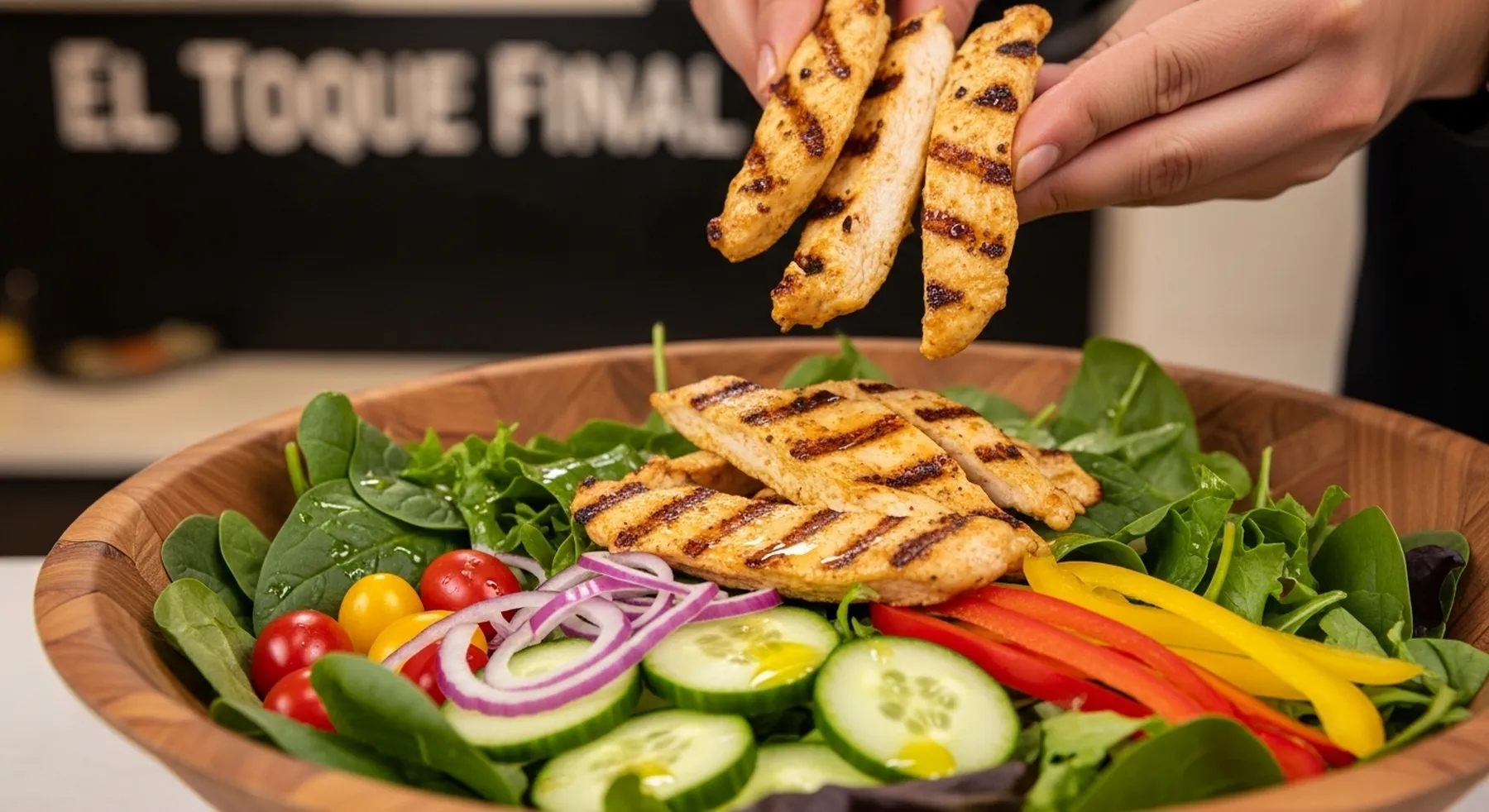 receta de ensalada de pollo saludable Terra Premium Market 6