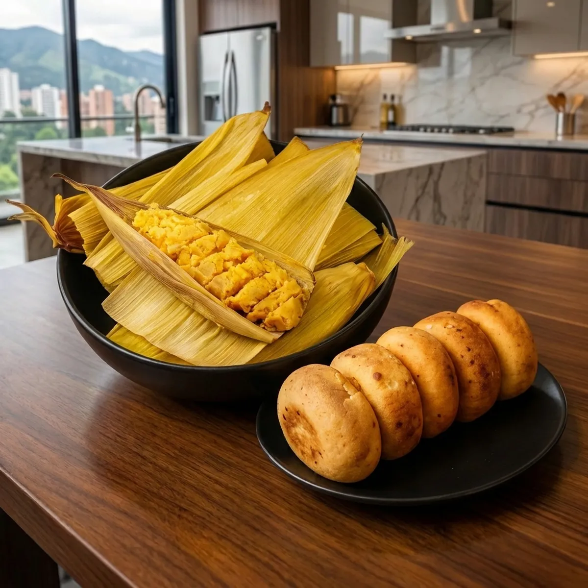 Combo Boyacense: Arepas con Queso y Envueltos Artesanales