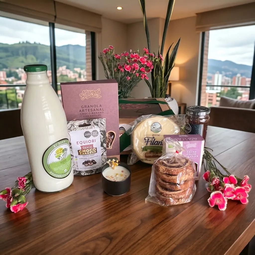 Ancheta Dia De La Madre Premium Kefir Queso Filani Granola Mermelada Organica Ancheta 2 Principal