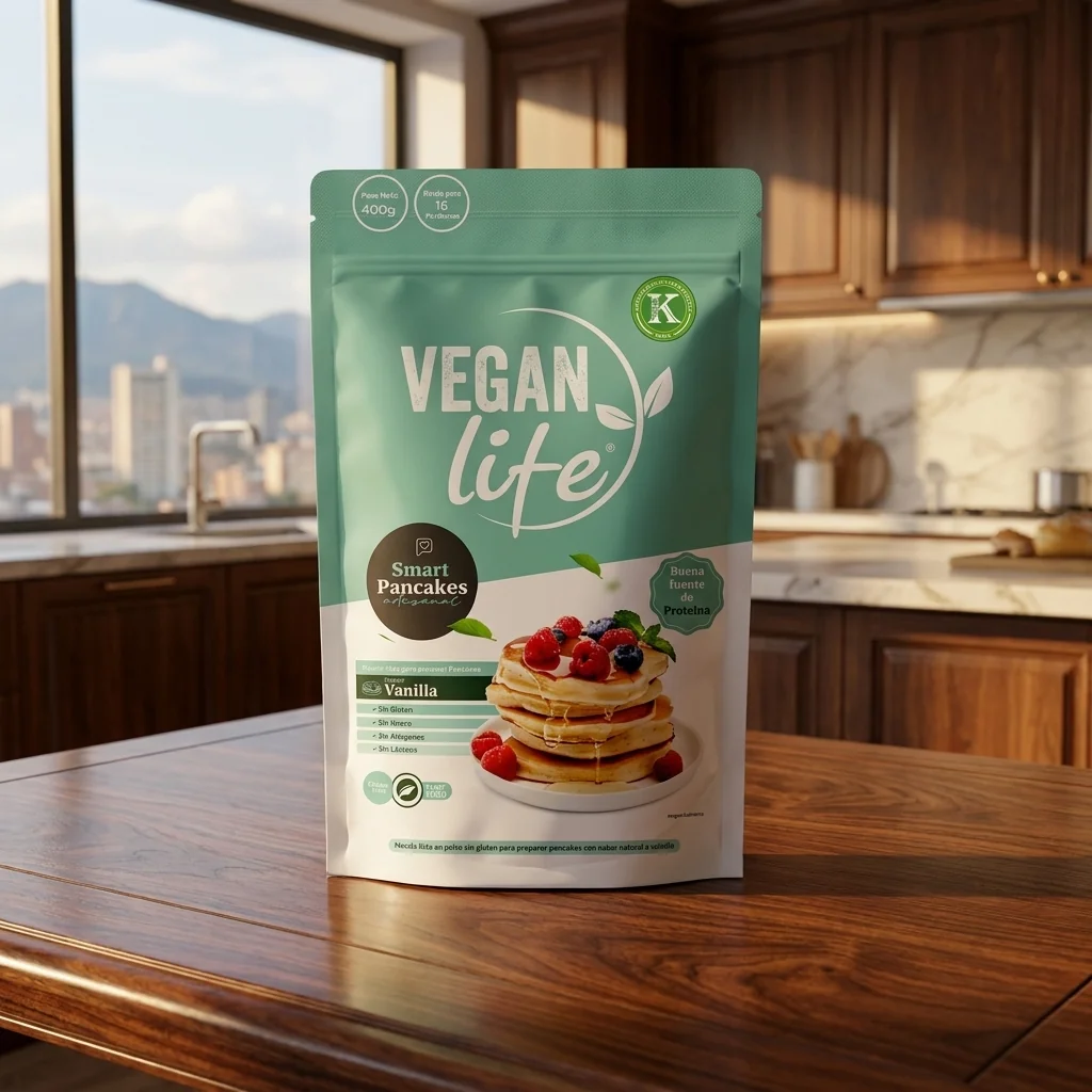 Insta Pancakes Veganos Vainilla 100gr