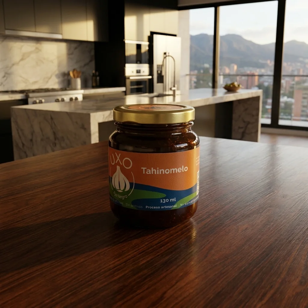 Tahinomelo con Ajo Negro Ajonegrouxo 150gr