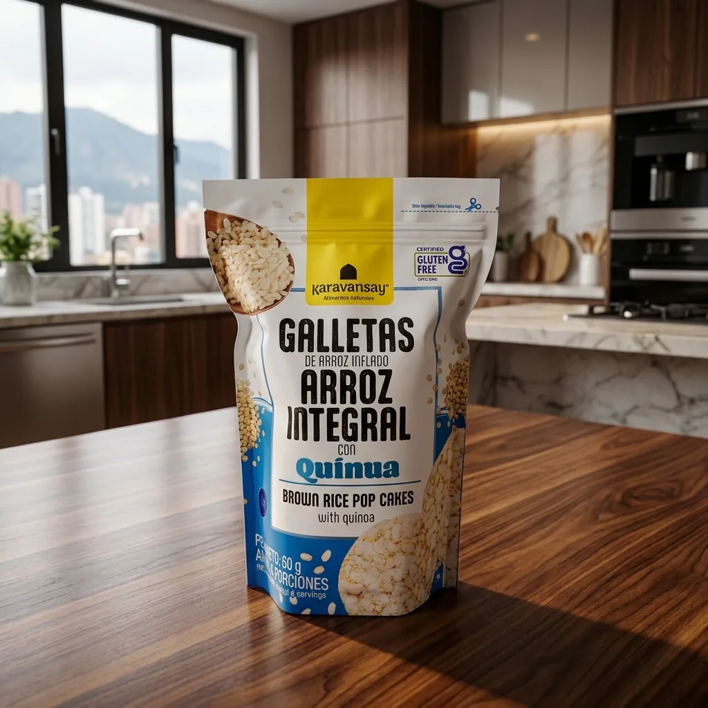Galletas de Arroz Inflado con Quinua Karavansay (60gr)