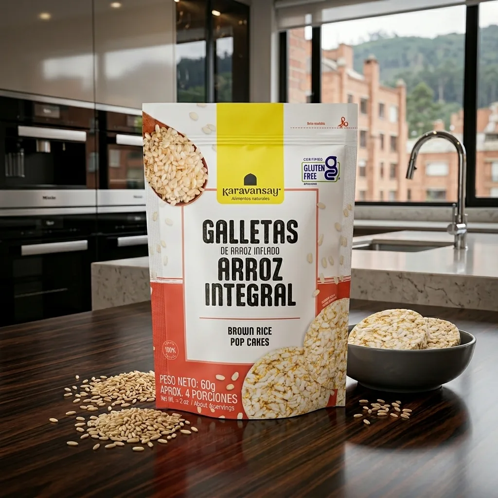 Galletas de Arroz Integral Karavansay (60gr)