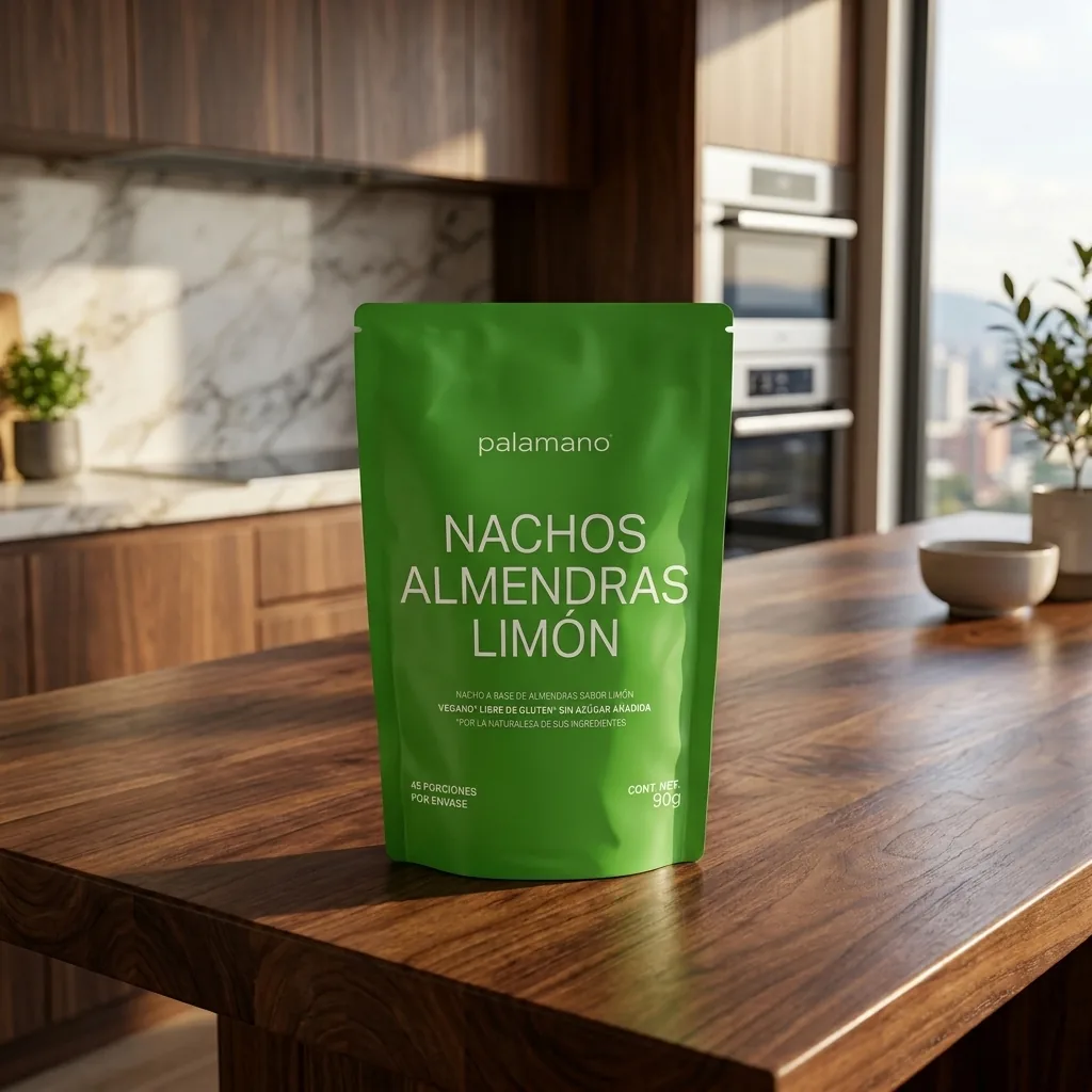 Nachos de Almendra Limón Palamano (90gr)