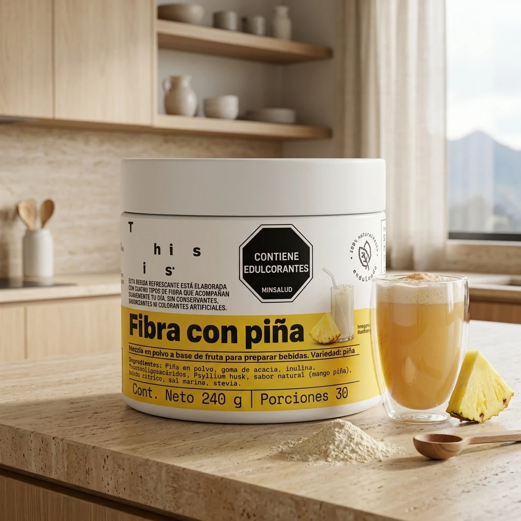 Fibra de Piña 240 gr — 30 Porciones