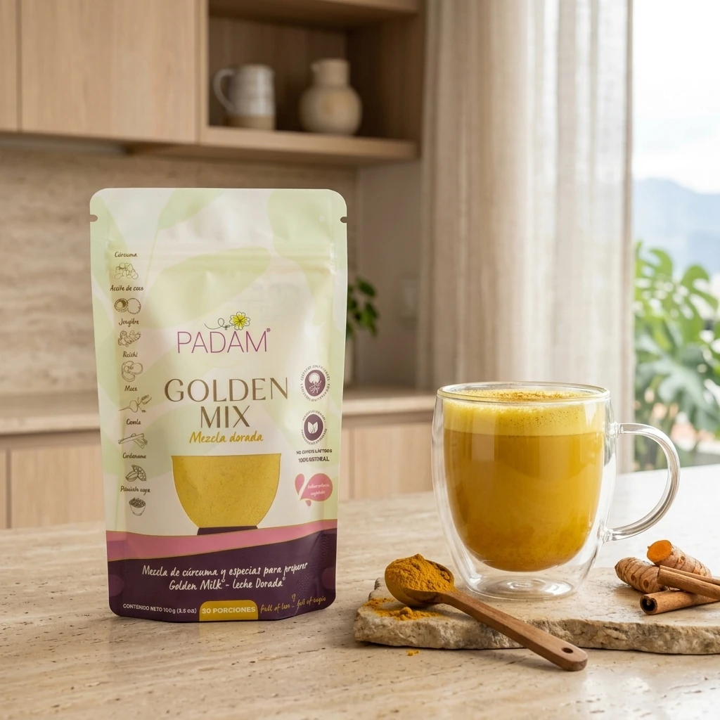 Golden Mix Padam 100 gr — 30 Porciones de Leche Dorada