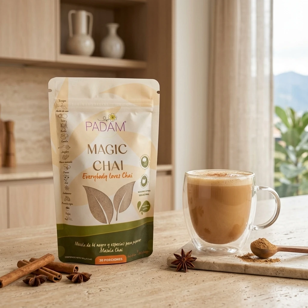 Magic Chai Padam 100 gr — 30 Porciones Sin Cafeína